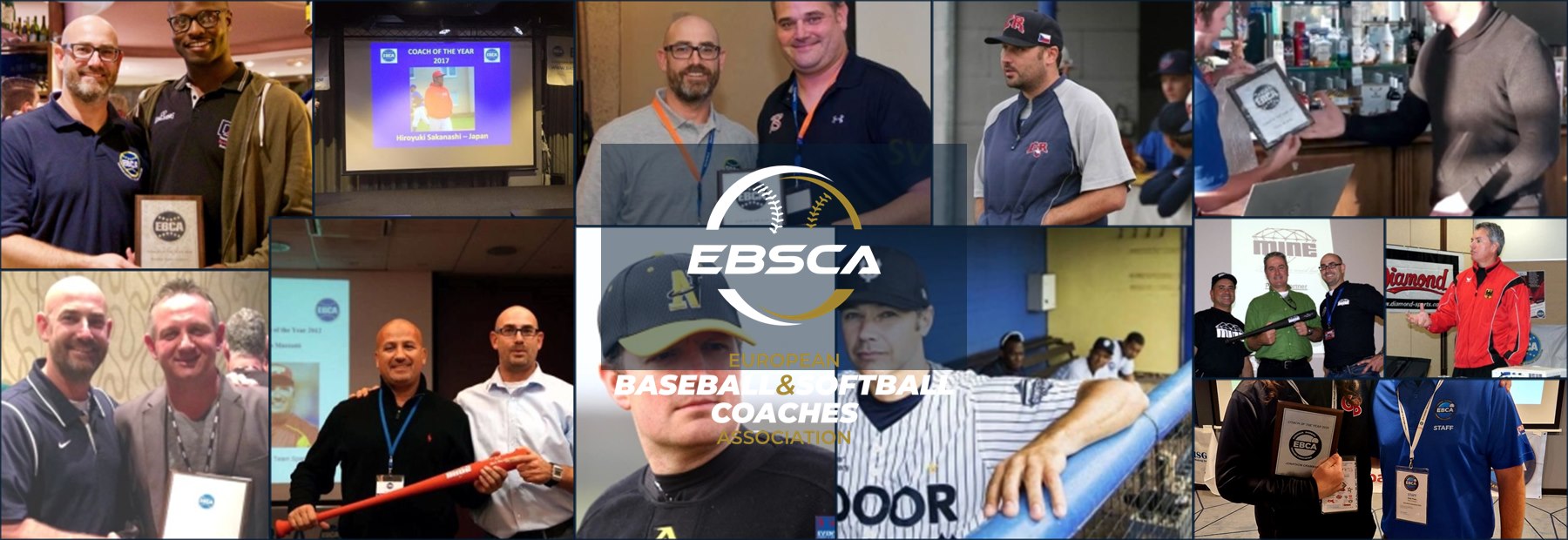 EBSCA Awards coach collage